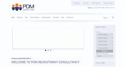 Desktop Screenshot of pdmconsultancy.com
