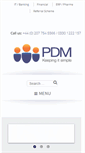 Mobile Screenshot of pdmconsultancy.com